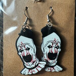Creepy Clown Earrings